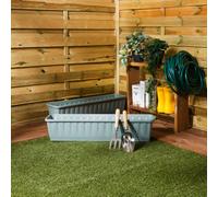 Wham Etruscan 80Cm Rectangular Trough Pack 2 Milieu Green