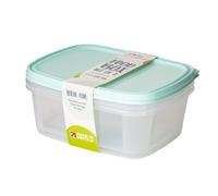 Wham Everyday Food Box & Lid 3Ltr Clear/Assorted (Pack 2)