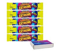 Wham Extreme Bar 25g (25 Bars) with Gift Box - Raspberry Flavour Chew Bars with Sour Crystals