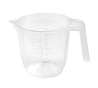 Wham FS451 1 Lt Clear Plastic Reusable Measuring Jug, Set of 4, Acrylic
