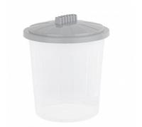 WHAM Fun Bin 21 litre Clear & Cool Grey