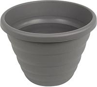 Wham Grey Beehive Round Upcycled Planter 32cm For Indoor & Outdoor Use