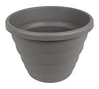 Wham Planter Beehive Round Upcycled 40 cm Grey