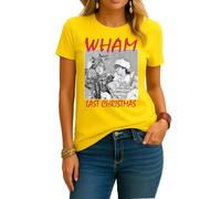 Wham! - Last Christmas | Christmas Women's T-Shirt, yellow, M