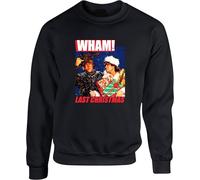 Wham Last Christmas Jumper, Retro Holiday Song Inspired Graphic, Funny Christmas Design, Cozy Winter Streetwear, Trendy Unisex Top