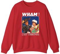WHAM Last Christmas Jumper Vintage Christmas Song Inspired Sweater Iconic Rerto Festive Xmas SweatShirt
