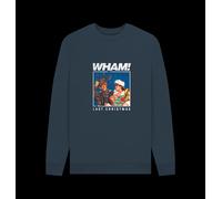WHAM Last Christmas Navy Unisex Sweatshirt Wham! Navy S