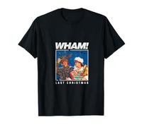 Wham! Last Christmas Retro 80s Holiday Graphic PAPL3155 T-Shirt