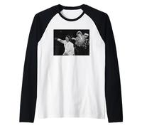 Wham! Live Witley Bay 1984 Andrew Ridgeley George Michael Raglan Baseball Tee