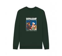 Wham Men's Last Christmas Sweatshirt in Bottle Green | Size: Medium Wham Bottle Green M
