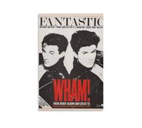 Wham! Music Posters Album Cover Posters Band Posters Retro Posters Bedroom Music Posters Rapper Posters Poster Wall Art Canvas Posters Room Decor Aesthetic Posters Print Decoration Posters 08x12inch(2