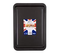 Wham Non-Stick Baking Tray, Silver, silber/graphit, Steel, 36 x 25 x 2 cm