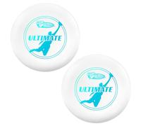 Wham-O Frisbee Official Ultimate 175 g Flying Disc, 27.31 cm, Professional Training, for Competition and Outdoor Fun, Pack of 2