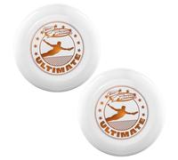 Wham-O Frisbee Ultimate 175g Official Flying Disc, 27.5 cm, Professional Training, Competition and Outdoor Fun - Pack of 2