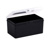 Wham Organiser Box 1.02 14.5Cm Deep Recycled Black/clear
