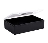Wham Organiser Box 3.02 29Cm Deep Recycled Black/clear