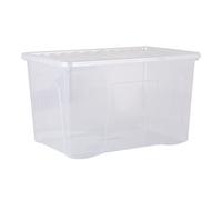 Wham Pack 4 Crystal 102L Box & Lid Clear