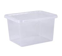 Wham Pack 5 Crystal 25L Box & Lid Clear