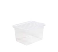 Wham Plastic Storage Boxes - Pack Of 5 (24 Litre)