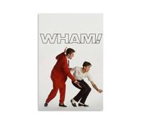 Wham! Popular Singers Stars Series Canvas Poster Wall Art Decorative Painting Bedroom Painting Posters08x12inch(20x30cm) Unframe-style