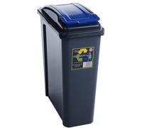 Meliconi Recycling Bin VFM 384286 - 25 L with Lid - Blue