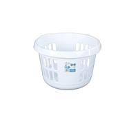Wham Round Laundry Basket Ice White 50L