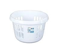 Wham Round Laundry Basket Ice White 50L Wham Multicolor