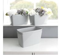 Wham Set 4 Studio 30cm Rectangular Trough Cool Grey