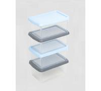Wham 4 Pack 3.5L Storage Boxes One Size