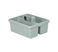 Wham Silver Sage Plastic Handy Kitchen Housekeeper Cleaning Tool Utility Caddy Storage Box