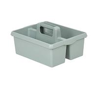 Wham Silver Sage Plastic Handy Kitchen Housekeeper Cleaning Tool Utility Caddy Storage Box