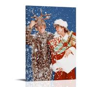 Wham! Singer Album Cover Music Series Canvas Poster Wall Art Decorative Painting Bedroom Painting Posters16x24inch(40x60cm) Frame-style