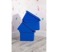 Stack & Store 4x 30L Box Wham Blue One Size