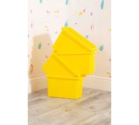 Wham Stack & Store 4x 35L Box in Yellow Wham Yellow