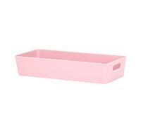 Wham Studio 10.01 Blush Plastic Nestable Storage Basket (H)6Cm (W)12.5Cm