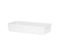 Wham Studio 10.01 Rectangular Basket Ice White (6Cm X 30Cm X 12.5Cm)