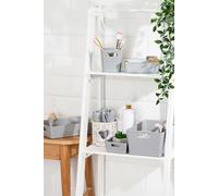 Wham Studio 13 Piece Multisize Plastic Basket Set in Grey Wham Grey