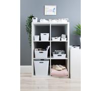 Wham Studio 13 Piece Multisize Plastic Basket Set in White Wham White