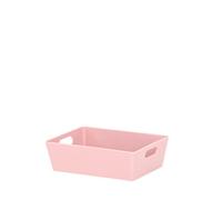 Wham Studio 3.01 Blush Plastic Nestable Storage Basket (H)5Cm (W)12Cm