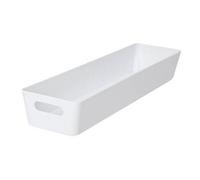 Wham 12.01 40cm Rectangular Home Studio Storage Basket (White)