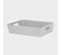 Wham Rectangular Studio Store Basket 5.01 - Cool Grey, Grey