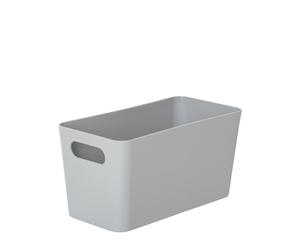 Wham Studio Rectangular Basket 20 x 10 x 10cm Cool Grey
