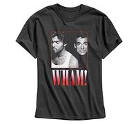 Wham ! The Edge of Heaven Men's T-Shirt Graphic Printed Black Tee XXL