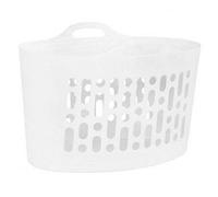 Wham White Flexi-Store Laundry Basket 50 Litre