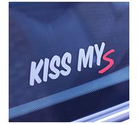 Whamhead Kiss My S Accessory Sticker Decal for Mini Cooper S/JCW R50 R52 R53 R56 R57 R58 R59