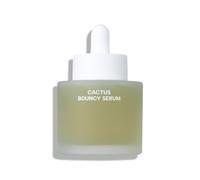 Whamisa Organic Cactus Bouncy Serum - 48-Hour Deep Skin Hydration, 72-Hour Moisturising Effect, Postbiotics, Hydrating Facial Ampoule (52ml)