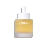 Whamisa Organic Cactus Magic Serum - Anti-Wrinkle & Brightening, Rejuvenation, Barrier-Strengthening, Probiotics, Hydrating, Facial Ampoule, Pore-Refining (32ml)