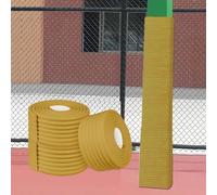 WhamtL Basketball Pole Padding Wrap for Training, Weatherproof Self-Adhesive Pole Cushion Pile Pad, Multiple Pieces Safety Protector Padding(Yellow,4pcs)