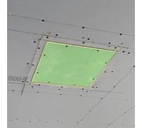 WhamtL Push to Open Access Panel Hidden, Flush Mounted Access Door with Plasterboard Panel Seamless, Inspection Hatch for Attic Hospital School Hotel(18x24in(450x600mm))