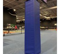 WhamtL Sports Court Pole Padding 6ft, Outdoor Column Padding Wrap Around for Indoor Outdoor, Waterproof Playground Pole Basement Pipe Awning Poles(Blue,5x5in(13x13cm))